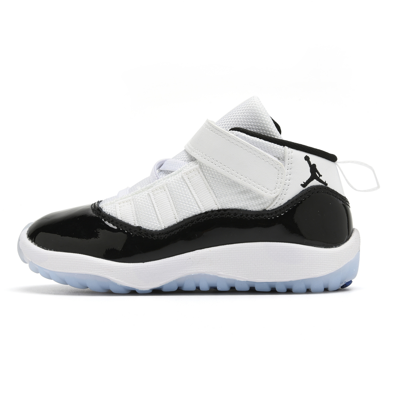 Youth Running Weapon Air Jordan 11 White/Black Shoes 024